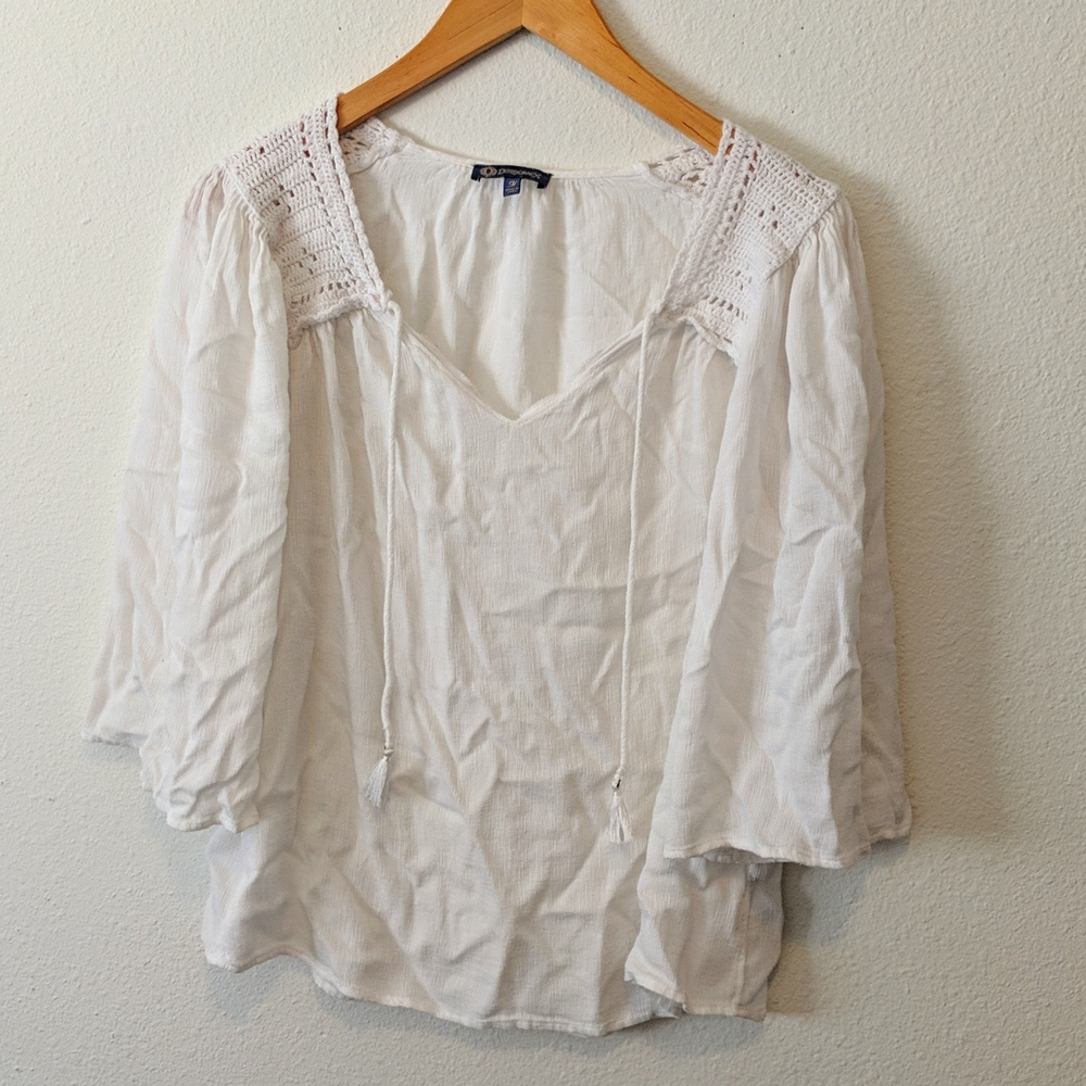 Democracy White Blouse